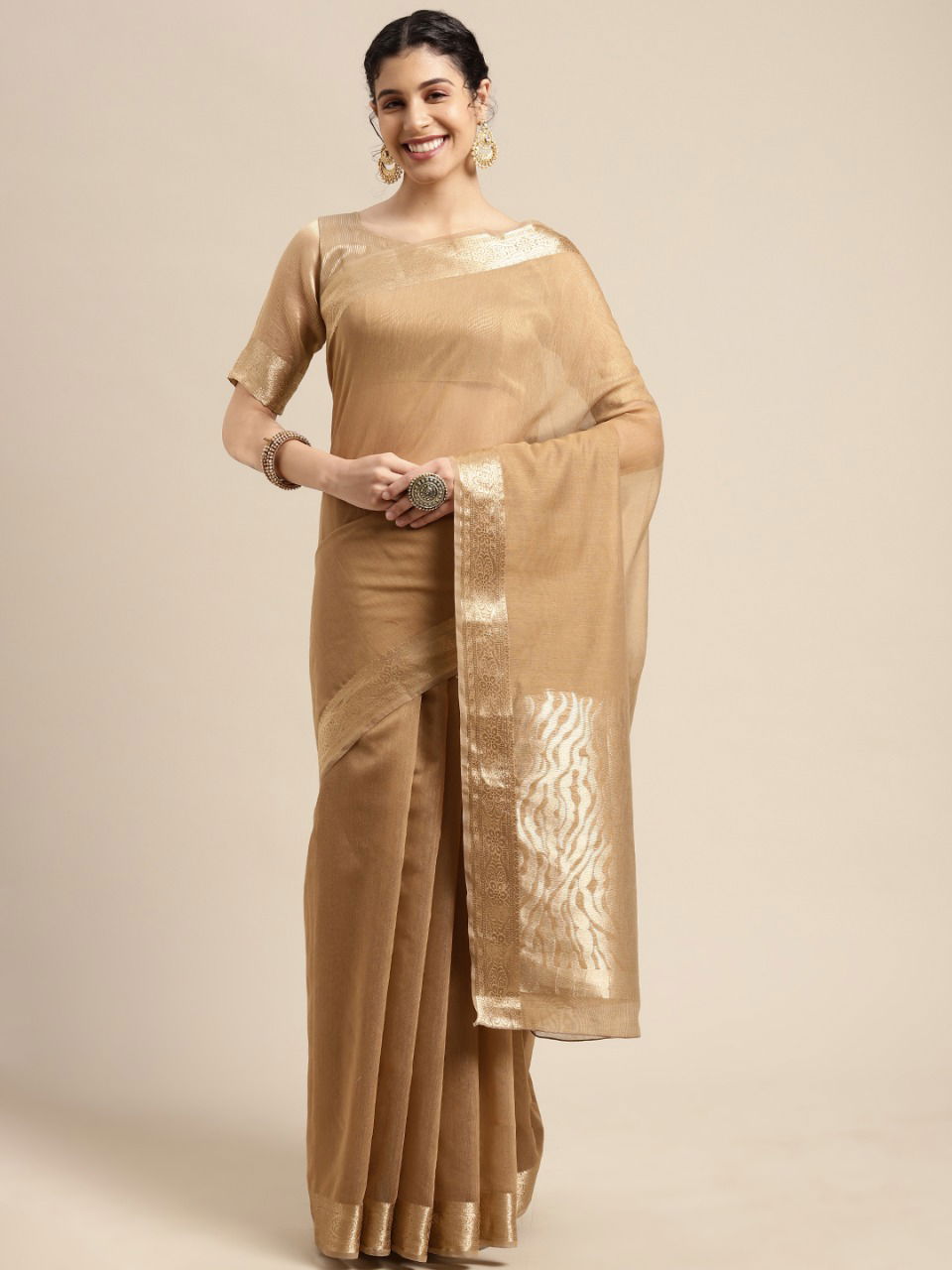 Sidnaz 8 New Exclusive Wear Linen Woven Designer Saree Collection